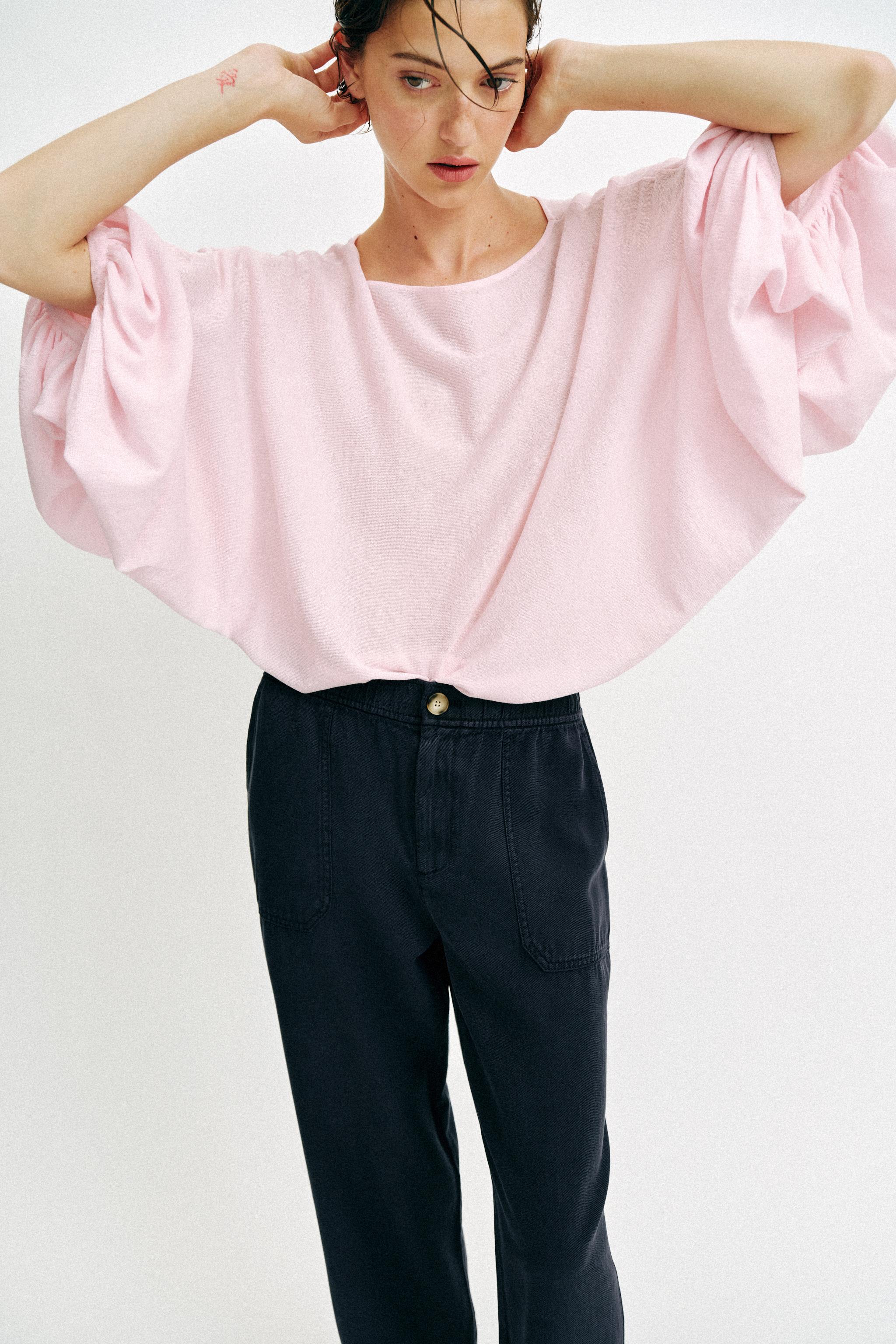 ELASTIC WAIST PANTS
